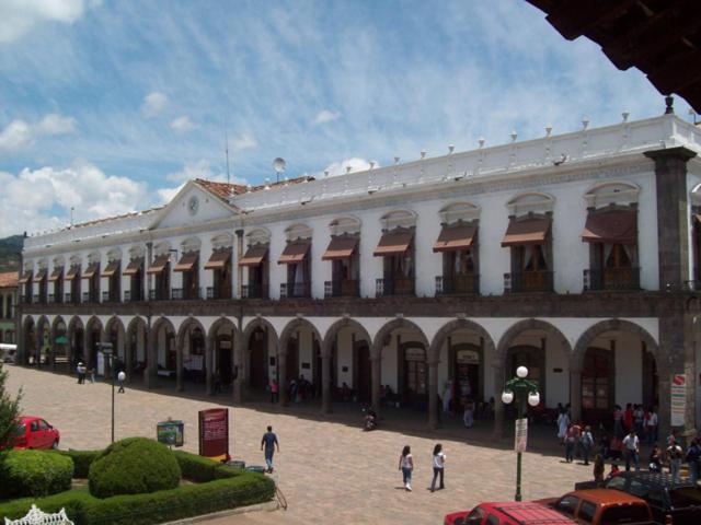 Hotel Villa De Las Flores Zacatlán Exterior foto